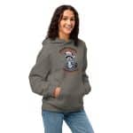 Oversized heavyweight hoodie - Sorry Santa I've Been Feral - Image 5