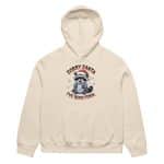 Oversized heavyweight hoodie - Sorry Santa I've Been Feral - Image 14