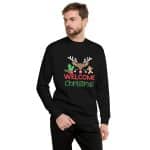 Unisex Premium Sweatshirt -  Welcome Christmas - Image 5