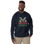 Unisex Premium Sweatshirt -  Welcome Christmas - Image 6