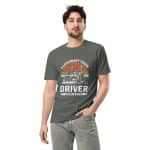 Unisex premium t-shirt - A Legendary Truck Driver Has - Image 9