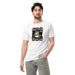 Unisex premium t-shirt -  Keep Calm And Frog On - Image 12
