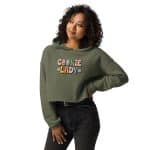 Crop Hoodie - Cookie Lady - Image 7