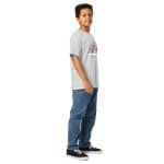 Youth classic tee - Cute Christmas Squirrel Lights - Image 14