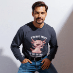 Garment-dyed heavyweight long-sleeve shirt - I'm Not Picky - Image 2