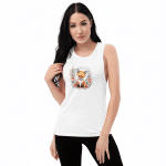 Ladies’ Muscle Tank - Cutie - Image 2