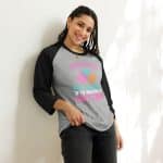 3/4 sleeve raglan shirt - Introvert But Willing To Discuss Knitting - Image 8