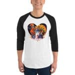 3/4 sleeve raglan shirt - Halloween - Image 10
