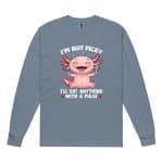 Garment-dyed heavyweight long-sleeve shirt - I'm Not Picky - Image 14