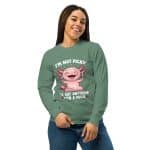 Garment-dyed heavyweight long-sleeve shirt - I'm Not Picky - Image 8