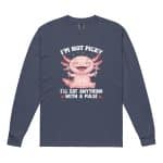 Garment-dyed heavyweight long-sleeve shirt - I'm Not Picky - Image 13