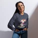 Garment-dyed heavyweight long-sleeve shirt - Cowgirl - Image 8