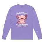 Garment-dyed heavyweight long-sleeve shirt - I'm Not Picky - Image 17