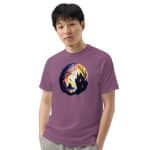Unisex garment-dyed heavyweight t-shirt - Moon - Image 17