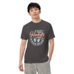 Unisex garment-dyed heavyweight t-shirt - Cold Hands Warm Heart - Image 5
