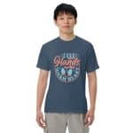 Unisex garment-dyed heavyweight t-shirt - Cold Hands Warm Heart - Image 7