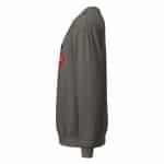 Unisex garment-dyed fleece crewneck sweatshirt -  USA - Image 13