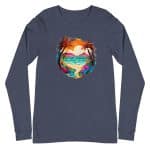 Unisex Long Sleeve Tee - Beach - Image 11
