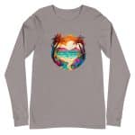 Unisex Long Sleeve Tee - Beach - Image 13