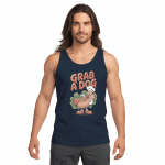 Men's Tank Top - Grab A Dog - Image 3