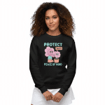 Unisex Premium Sweatshirt - Protect Your Peace Of Mind - Image 3