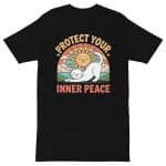 Men’s premium heavyweight tee - Protect Your Inner Peace - Image 18