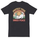Men’s premium heavyweight tee - Protect Your Inner Peace - Image 19