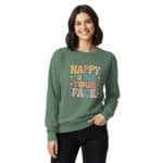 Unisex garment-dyed sweatshirt - Happy To See Your Face - Image 10