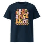 Unisex organic ribbed neck t-shirt - In My Pumpkin Spice Era - Image 15