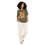 Unisex organic ribbed neck t-shirt - In My Pumpkin Spice Era - Image 8