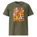 Unisex organic ribbed neck t-shirt - In My Pumpkin Spice Era - Image 27