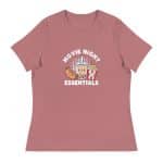 Women's Relaxed T-Shirt -  Movie Night - Image 12