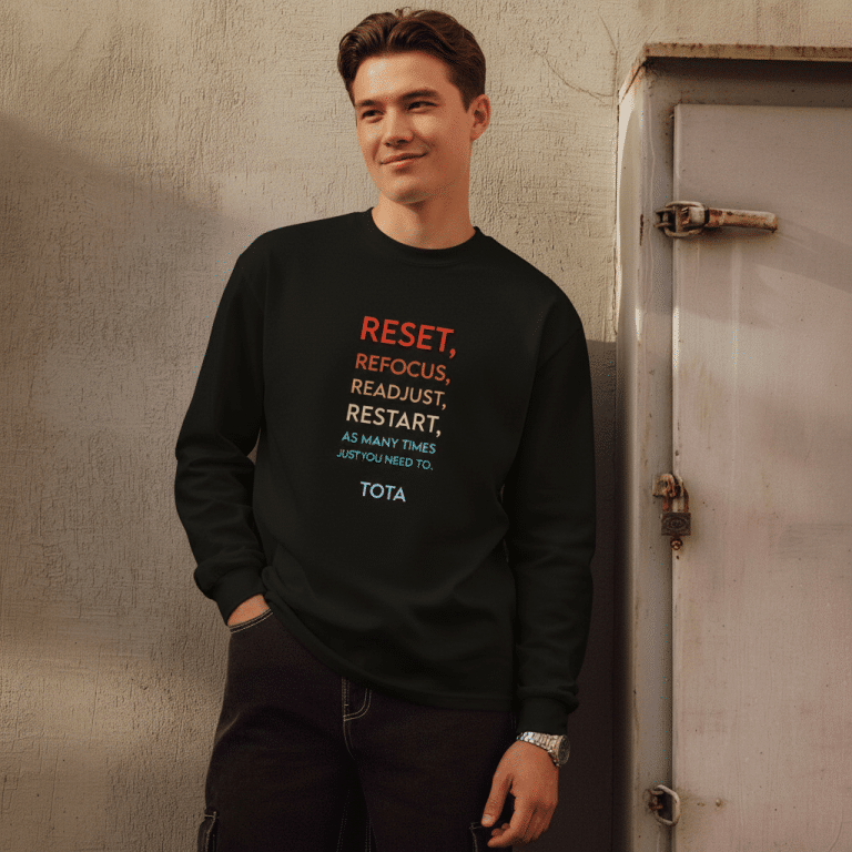 Premium heavyweight long sleeve shirt in relaxed fit, 100% cotton, durable navy color, ideal for casual style.
