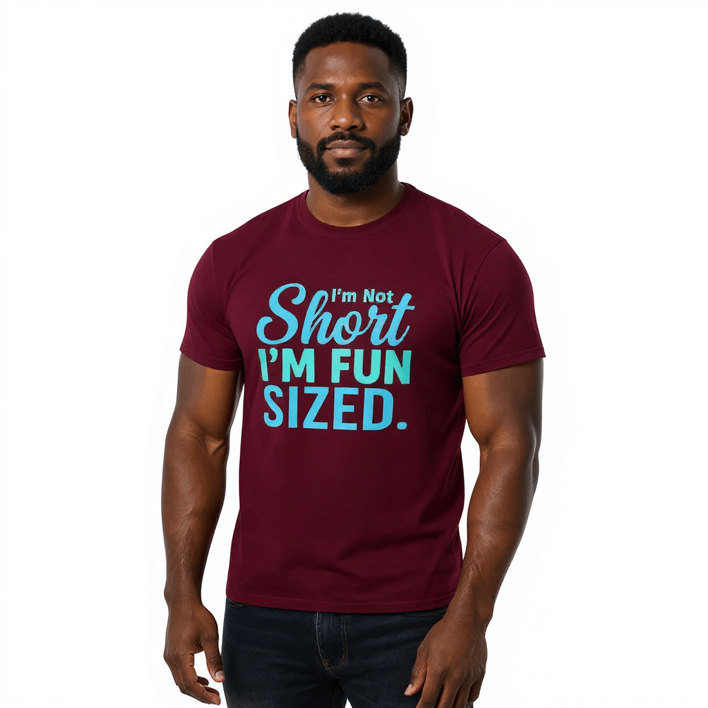 Unisex classic tee - I'm Not Short I'm Fun Sized - Image 3