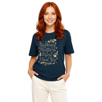 Unisex organic ribbed neck t-shirt in soft black, made from 100% organic cotton, perfect for casual and sporty looks.