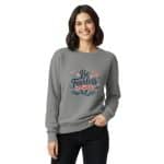 Unisex garment-dyed sweatshirt - Be Fearless - Image 6