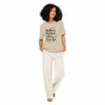 Unisex organic ribbed neck t-shirt - Nothing Matter More Than You - Image 6