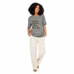 Unisex organic ribbed neck t-shirt - Nothing Matter More Than You - Image 5