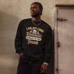 Premium heavyweight long sleeve shirt - I Enjoy Long Romantic Walks To The Bank - Image 4