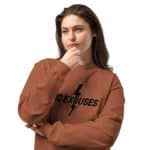 Premium heavyweight long sleeve shirt - No Excuses - Image 7