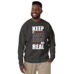Unisex Premium Sweatshirt - Keep It Simple - Image 7