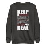 Unisex Premium Sweatshirt - Keep It Simple - Image 14