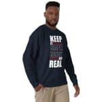 Unisex Premium Sweatshirt - Keep It Simple - Image 6