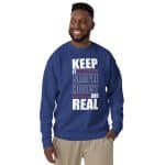 Unisex Premium Sweatshirt - Keep It Simple - Image 9