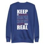 Unisex Premium Sweatshirt - Keep It Simple - Image 15