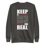 Unisex Premium Sweatshirt - Keep It Simple - Image 16