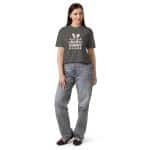 Women’s heavyweight boxy tee - I'm The Baby Bunny - Image 5