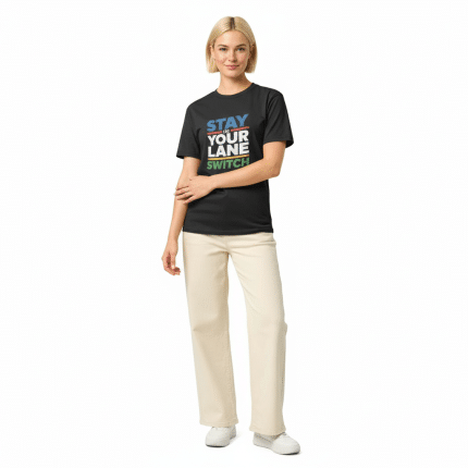 Unisex vintage-style garment dyed t-shirt in soft organic cotton, featuring a relaxed fit and ribbed collar for casual wear.