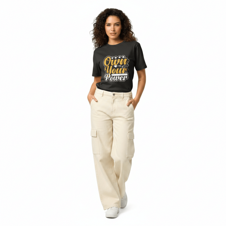 Unisex vintage garment-dyed t-shirt in soft organic cotton, relaxed fit, versatile style, and unique color variations.