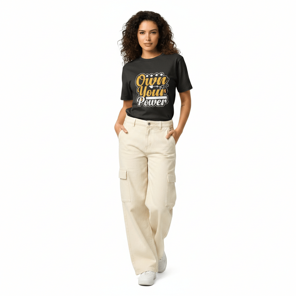 Unisex vintage garment-dyed t-shirt in soft organic cotton, relaxed fit, versatile style, and unique color variations.